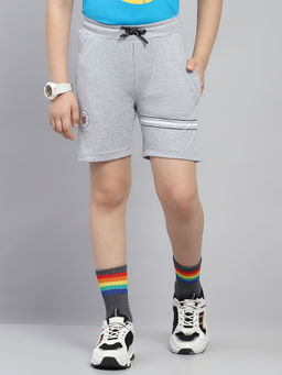 Monte Carlo - Boys Grey Printed Shorts
