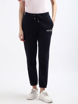Tommy Hilfiger - Women Navy Blue Solid Joggers