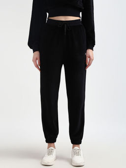 Tommy Hilfiger - Women Black Solid Joggers