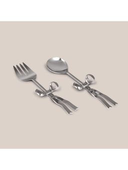 Artisan Lab - Bow Salad Server Spoon and Fork