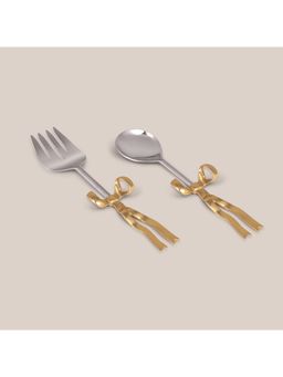 Artisan Lab - Bow Salad Server Spoon and Fork