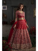 Red color option, Sold out, Currently selected