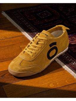 Bewakoof - Women Tan Kill Bill Halo Series Suede Leather Sneakers