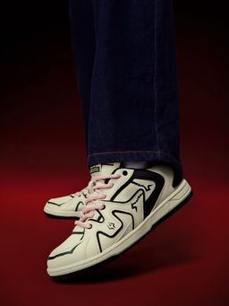 The Souled Store - Men White JJK: Sukuna Blaze Sneakers