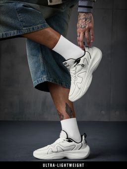 The Souled Store - Official Star Wars: TK-421 Men White Low Top Sneakers