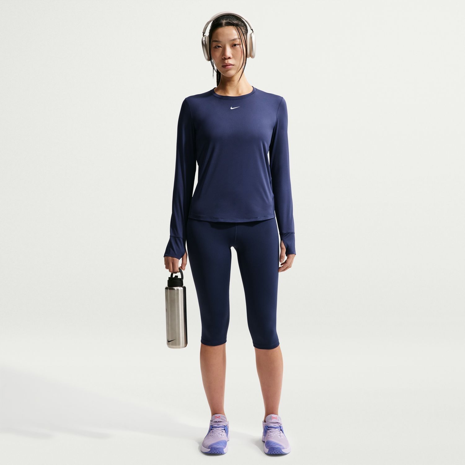 Nike One Classic - Women's Dri-FIT Long-Sleeve Top