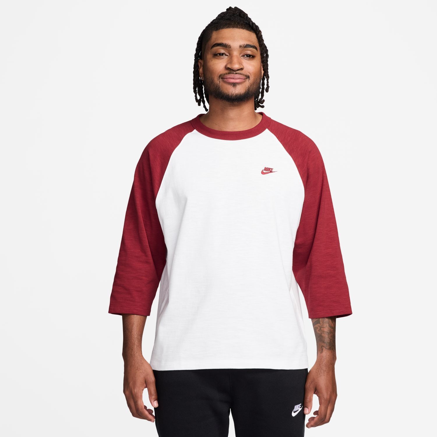Nike Sportswear Club - Men's 3/4-Sleeve Raglan Top