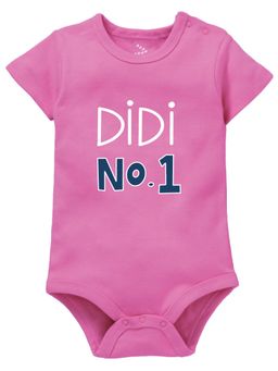 Zeezeezoo - Didi No 1 Cotton Raksha Bandhan Theme Onesies
