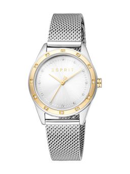 Esprit - Koa Silver & Gold Dial Women Watch - ES1L349M0105 (M)