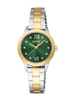 Esprit - Pointy S Green Dial Women Watch - ES1L434M0065 (M)