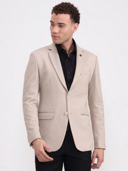 Wyre - Men Terry Rayon Beige Blazer