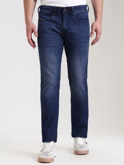 Greenfibre - Men Straight Fit Blue Jeans