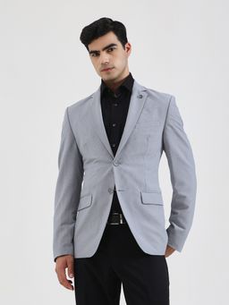 Wyre - Checked Grey Blazer