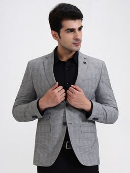 JadeBlue - Checked Grey Blazer