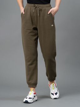 Mode by Red Tape - Women Olive Solid Jogger