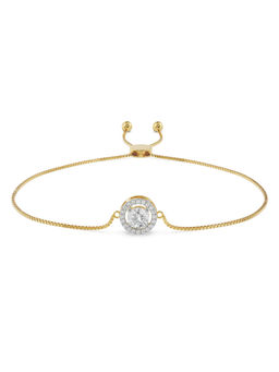 EMORI - Subtle Shimmering Bracelet in 14KT Gold | Authentic & Certified Lab Diamonds
