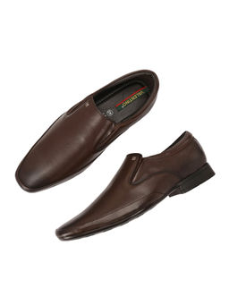 Valentino - Men Brown Premium Leather Formal Shoes