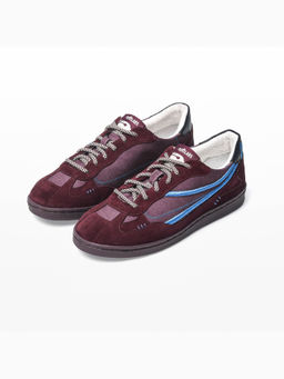 Gully Labs - Women Burgundy Baaz Lakh Sneakers
