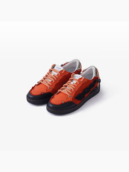 Gully Labs - Women Orange Xoloni Sneakers
