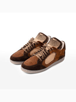 Gully Labs - Women Brown Raga Aandhi Kobicha Sneakers