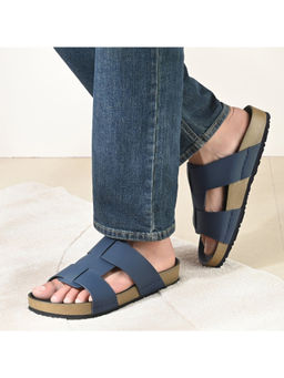 Valentino - West Blue Port Cushion Sandals