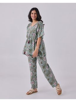 Phutari - Dhoosar Bagh Chill Jams Cotton Co-Ord Set