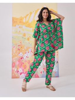 Phutari - Poppy Chill Jams Cotton Co-Ord Set