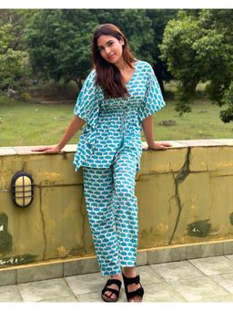 Phutari - Happy Hippos Original Chill Jams Cotton Co-Ord Set