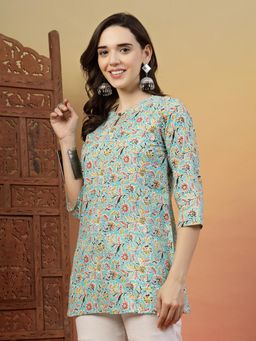 Rimika - Women Floral Printed Straight Kurta