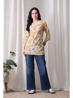 Rimika - Women Floral Printed Straight Kurta