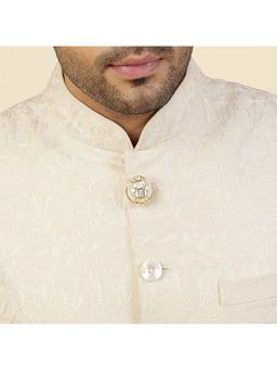 Isharya - Amara Yellow Mirror Pearl Button