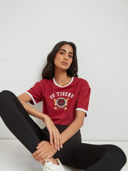 Cover Story - Maroon Go Tigers Graphic Tee