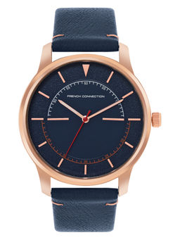 French Connection - Caesar Blue Dial Analog Watch for Men - FCN00053A (M)