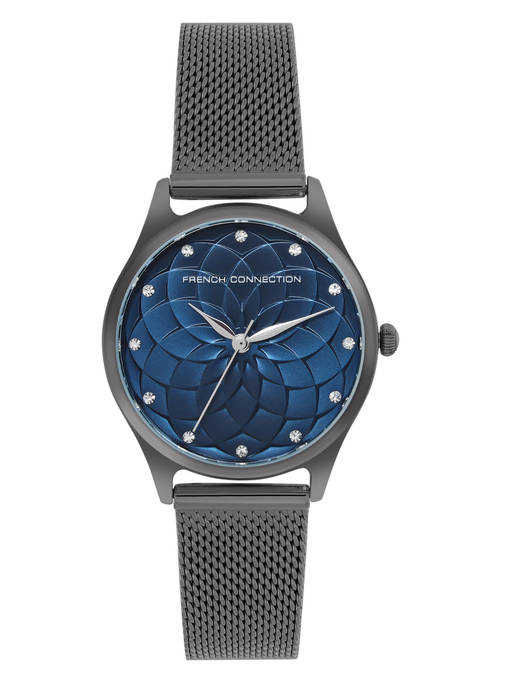 Buy French Connection Cleo Blue Dial Analog Watch for Women  display picture 3