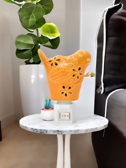 At Home by Nilkamal - Bird Electric Plugin Diffuser Mustard