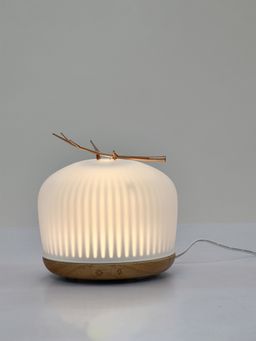 At Home by Nilkamal - Dome Aroma Humidifier Brown & White