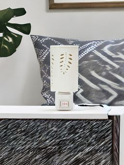 At Home by Nilkamal - Cylindric Electric Plugin Diffuser White