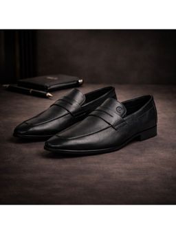 Ruosh - Fulep3 Men Black Penny Loafers