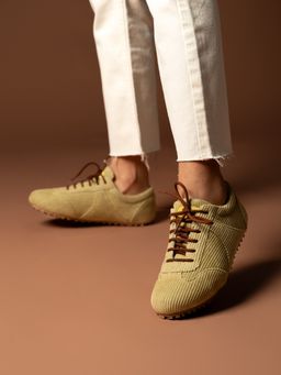 Theater - Women Green Sneakers
