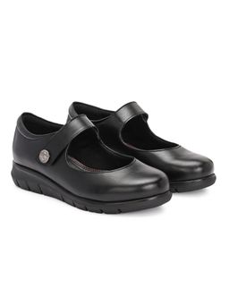 Delize - Black Women Vegan Leather Comfort Ballerina
