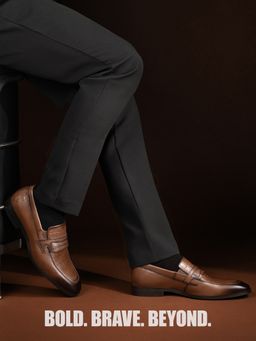 Louis Stitch - Men Brown Formal Loafers