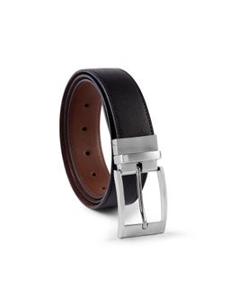 Travel Blue - Carter Shiny Nickle Black Belt