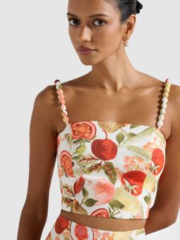 Forever New - Flore Petite Printed Crop Top