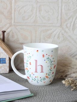 The Wishing Chair - Butterfly Monogram Mug- A To Z - H