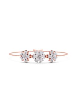 Sparkles - Lab Grown Diamond IGI Certified Fashion Bracelet 2.38 Ct Pear Shaped 14K Rose Gold
