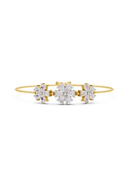 Sparkles - Lab Grown Diamond IGI Certified Fashion Bracelet 2.38 Ct Pear Shaped 14K Yellow Gold