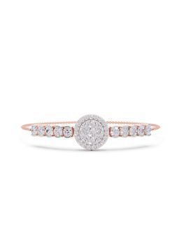 Sparkles - Lab Grown Diamond IGI Certified Fashion Bracelet 2.45 Ct Round Shaped 14K Rose Gold