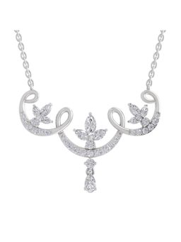 Sparkles - Lab Grown Diamond IGI Certified Necklace 1.83 Ct Marquise Shaped 14K Gold