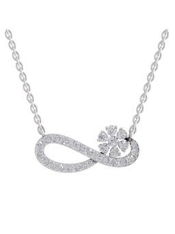 Sparkles - Lab Grown Diamond IGI Certified Necklace 0.84 Ct Round Shaped 14K Gold