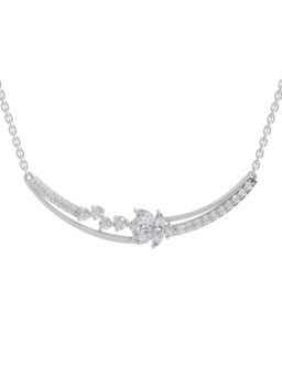 Sparkles - Lab Grown Diamond IGI Certified Necklace 1.32 Ct Marquise Shaped 14K Gold